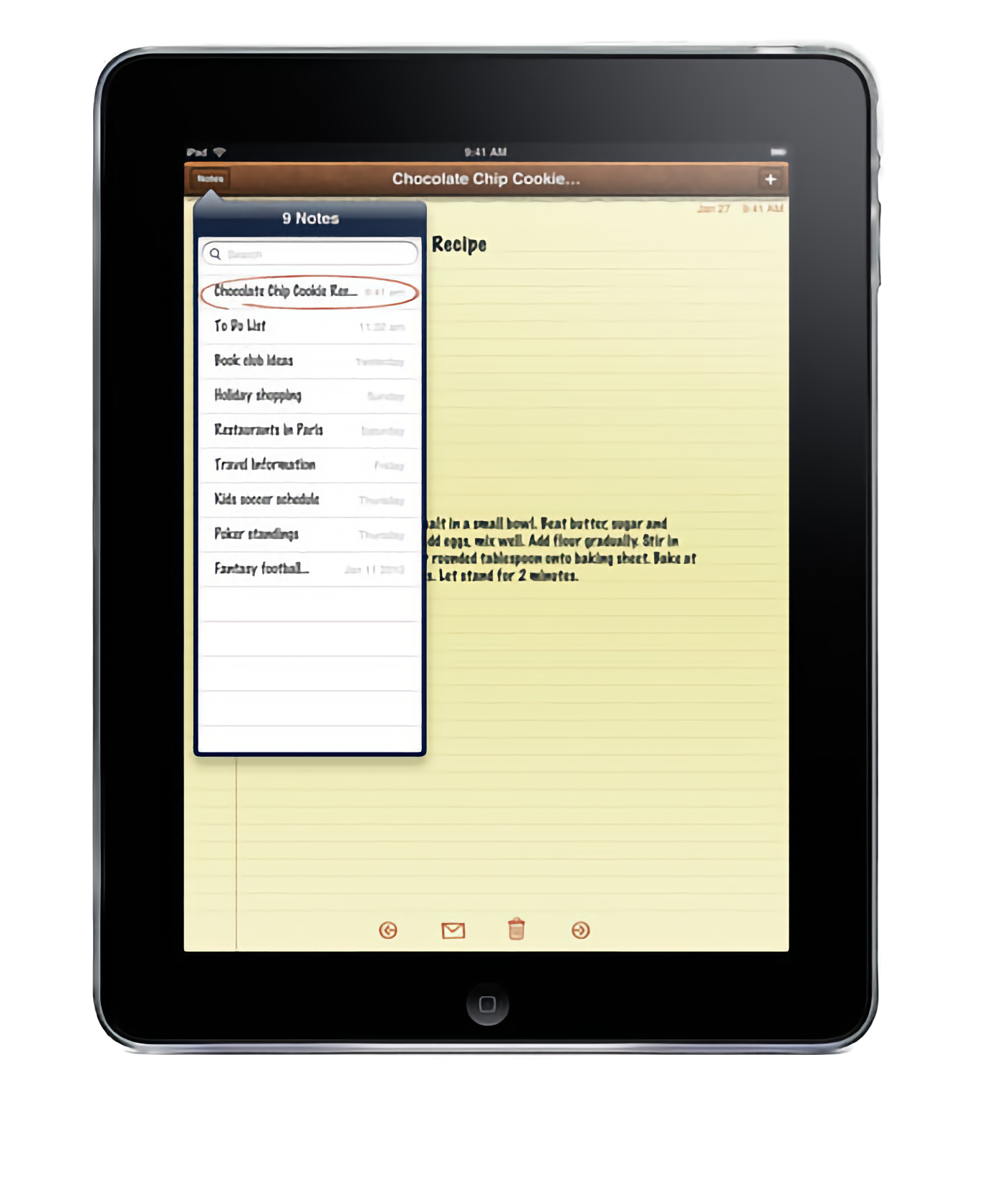 digital notes