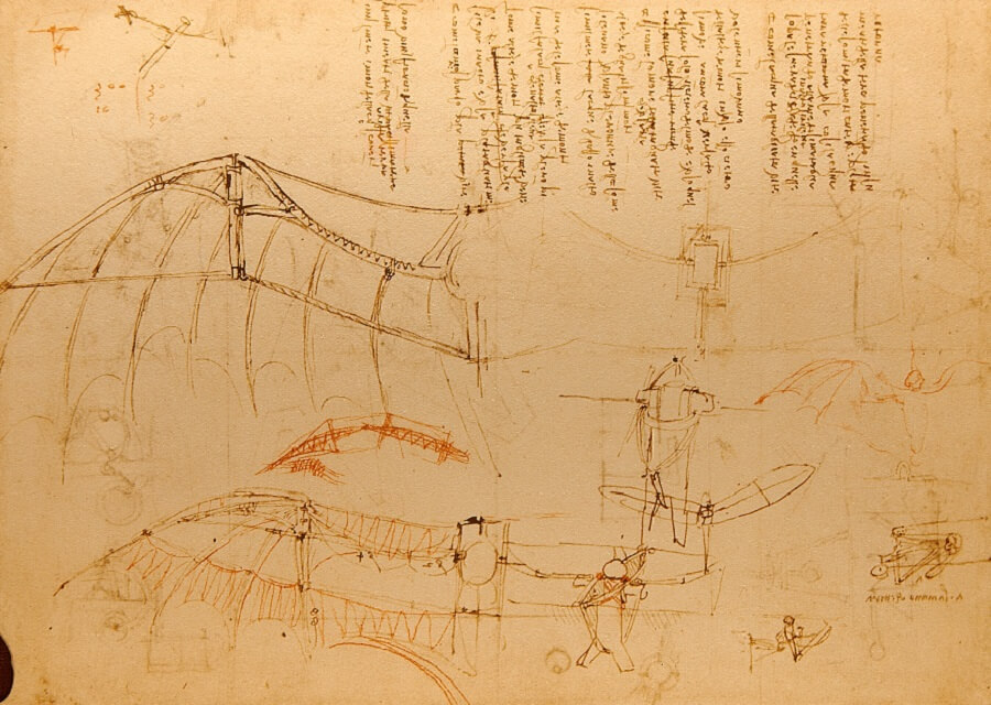 Da vinci drawing
